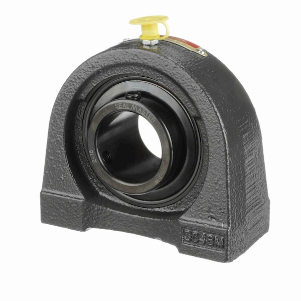 Mounted Cast Iron Tapped Base Pillow Block Ball Bearing, TB-22